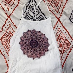 BRANDY MELVILLE HALTER CROP TOP